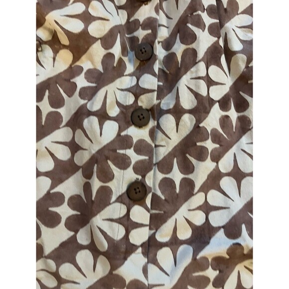 Seek Collective Posta Romper Cocoa Dahlia Jumpsuit Wide Leg Pants Sz S Summer - Picture 6 of 8